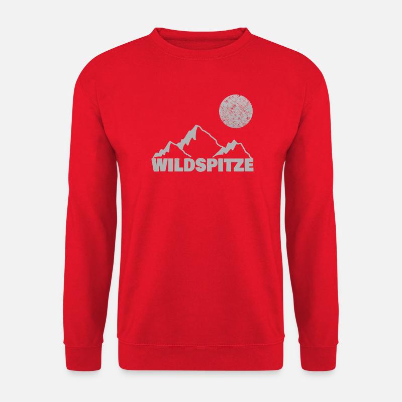 Wildspitze - Unisex Sweatshirt - red