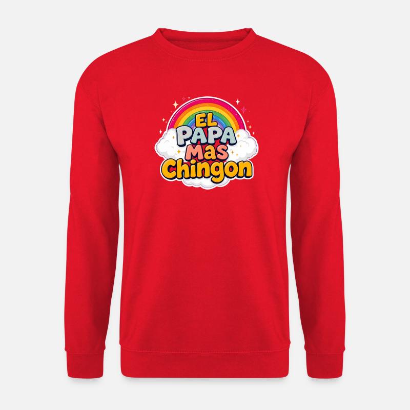 El Papa Mas Chingon - Unisex Pullover - Rot