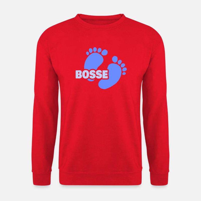 Bosse - Unisex Pullover - Rot