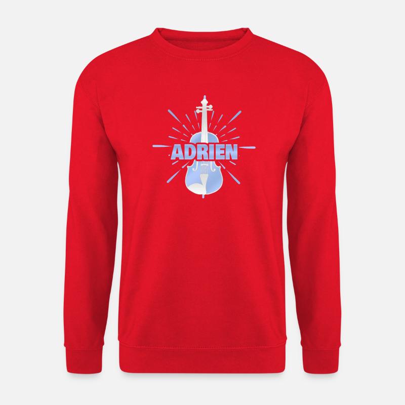 Vorname Adrien - Unisex Pullover - Rot