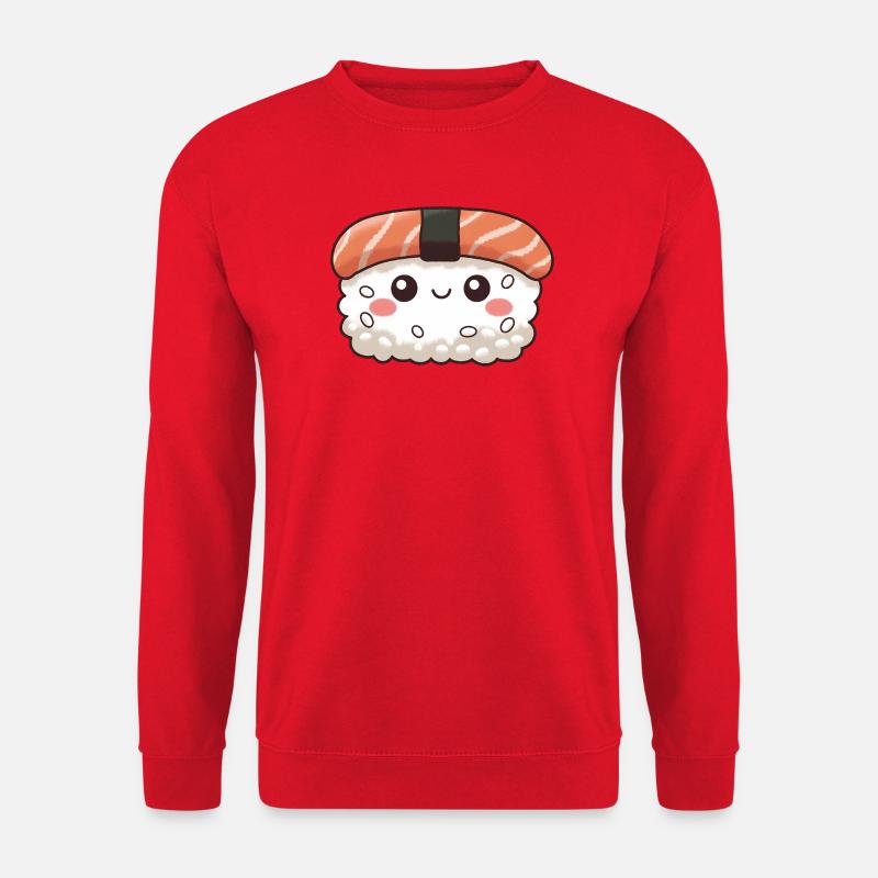 Kawaii Sushi - Unisex Pullover - Rot