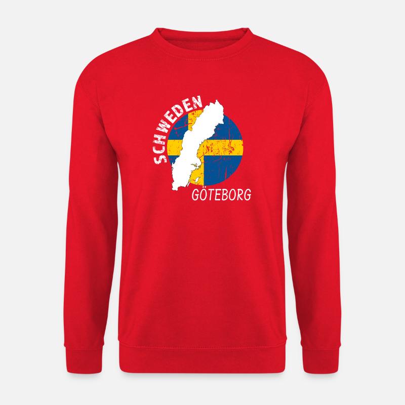 Göteborg - Unisex Pullover - Rot