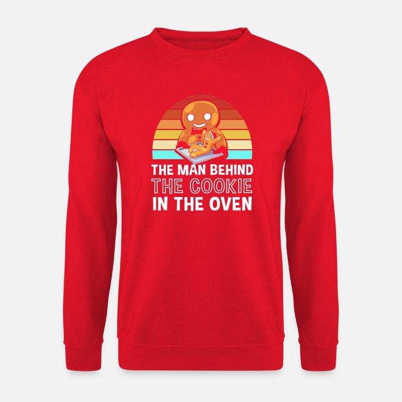 Werdender Papa werdende Väter - Unisex Pullover - Rot