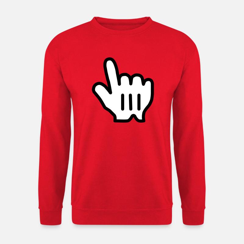 pointinghand - Unisex Sweatshirt - red