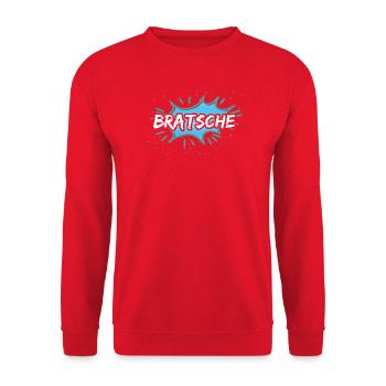 Cadeau pour alto - Sweat-shirt Unisexe - rouge - Devant - Alina (178cm) & Michal (187cm)