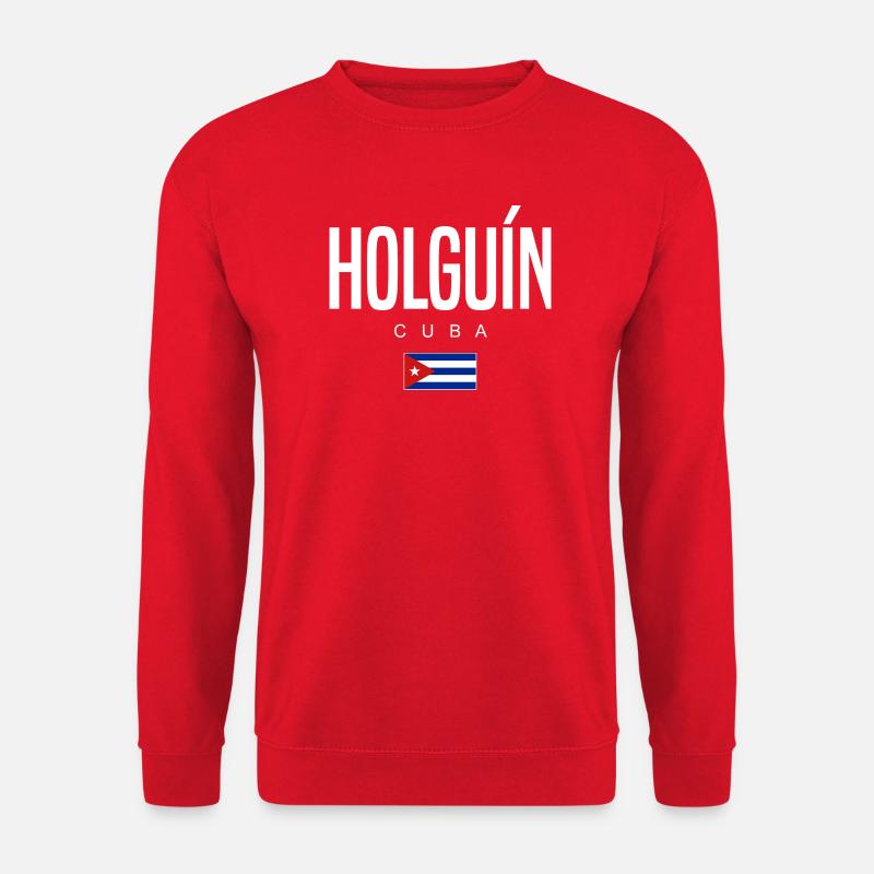 Holguín Cuba Cubans - Unisex Sweatshirt - red