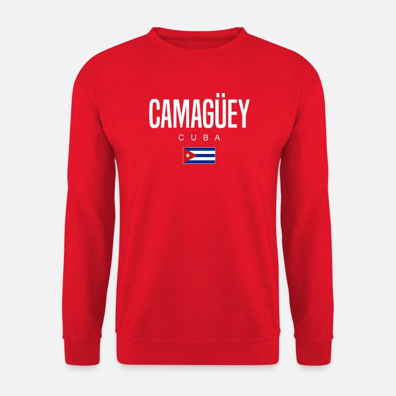 Camagüey Cuba Cubans - Unisex Sweatshirt - red