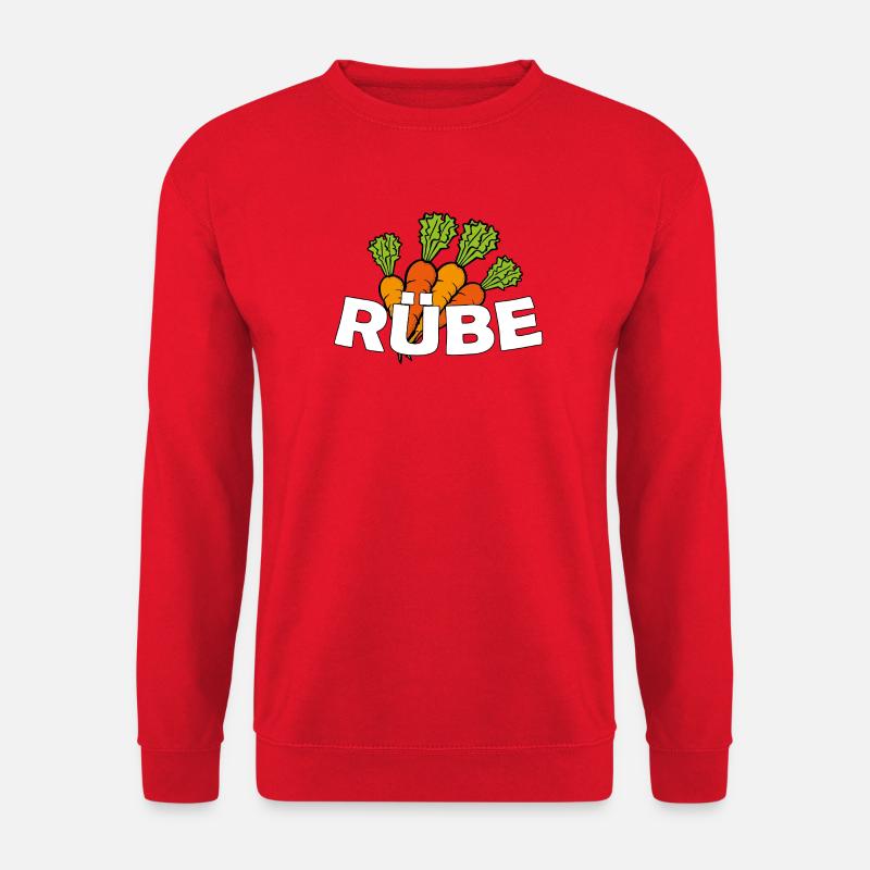 RÜBE - Unisex Pullover - Rot