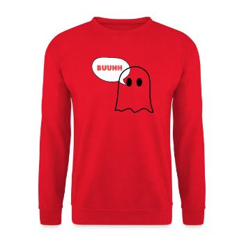 Expressive comic idiom - Unisex Sweatshirt - red - Front - Alina (178cm) & Michal (187cm)