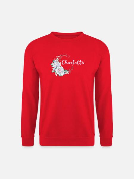 Pour Charlotta - Sweat-shirt Unisexe - rouge