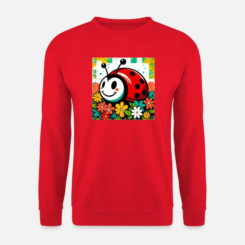 Marienkäfer - Unisex Pullover - Rot