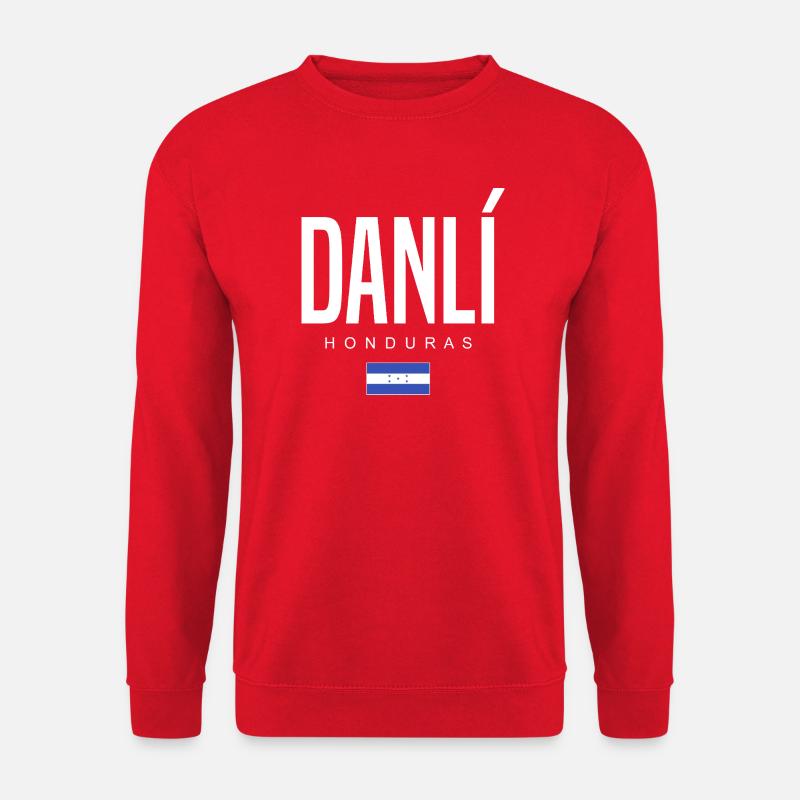 Danlí Honduras Honduraner - Unisex Pullover - Rot