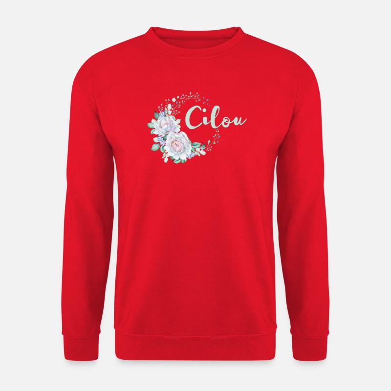 For Cilou - Unisex Sweatshirt - red