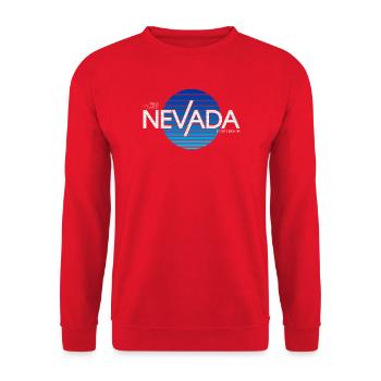 Nevada Sport Denim Design - Unisex Pullover - Rot - Vorne - Alina (178cm) & Michal (187cm)