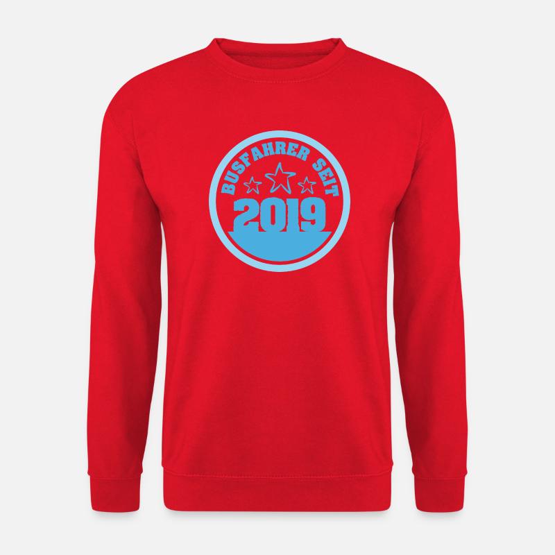 Bus 2019 - Unisex Pullover - Rot