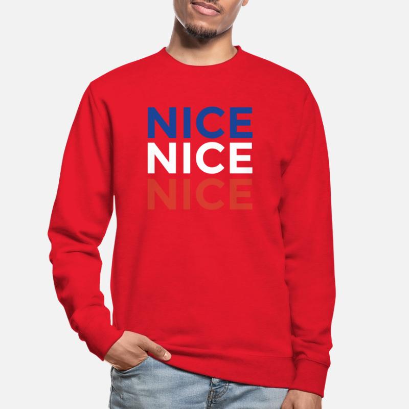 Nice Nice Nice : le souvenir authentique de Nice Sweat-shirt Unisexe