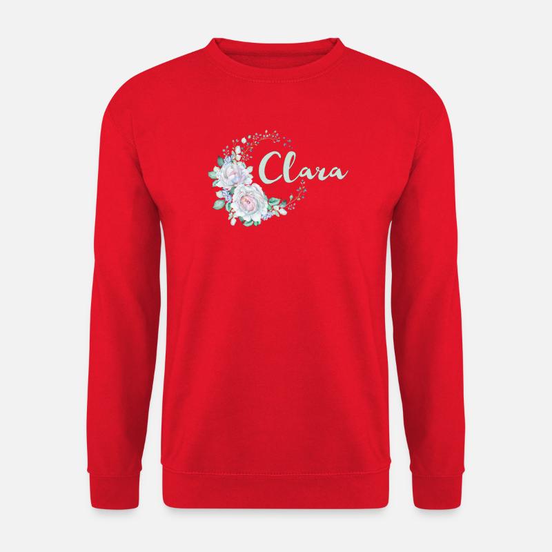 Für Clara - Unisex Pullover - Rot