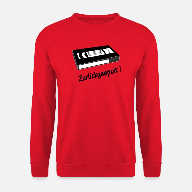 Zurueckgespult - Unisex Pullover - Rot