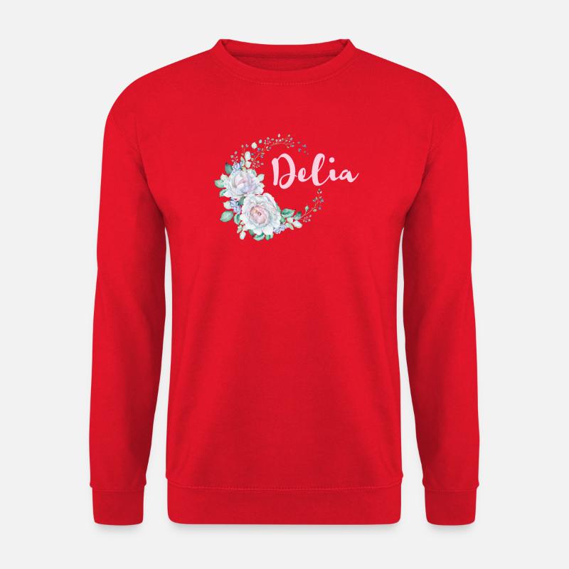 For Delia - Unisex Sweatshirt - red