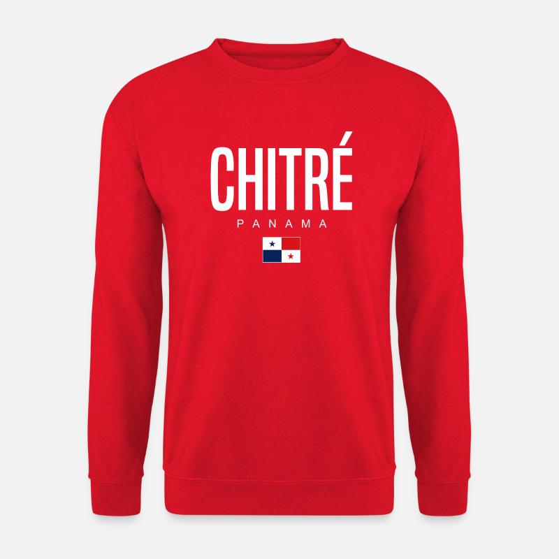 Chitré Panama Panamaer - Unisex Pullover - Rot
