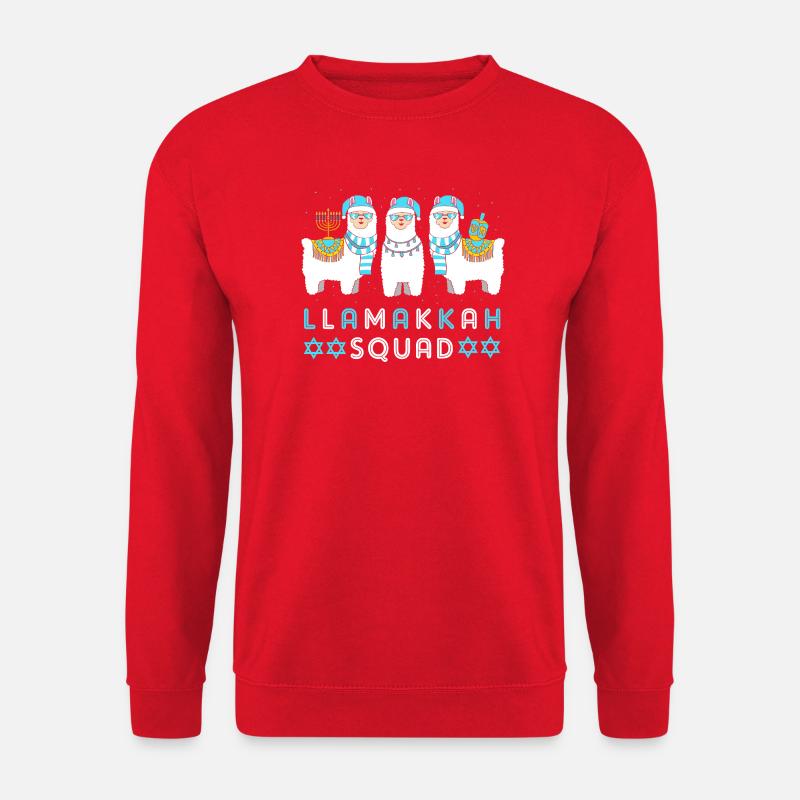 Chanukkah Hanukah Hanukkah - Unisex Pullover - Rot