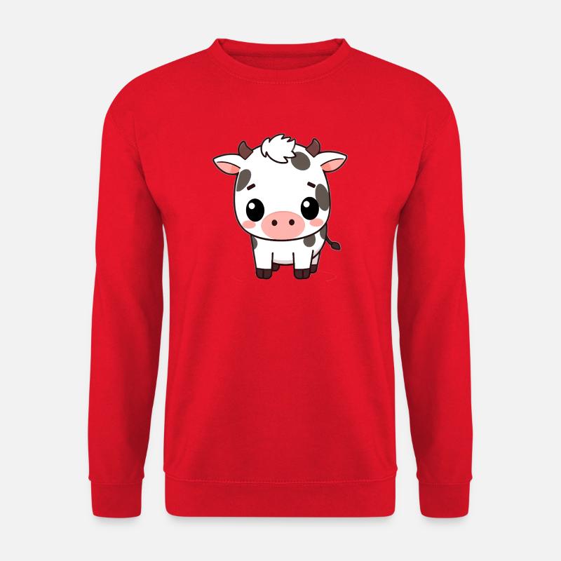 Süsse Kuh - Unisex Pullover - Rot
