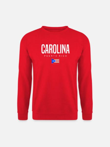 Carolina Puerto Rico Puerto-Ricaner - Unisex Pullover - Rot