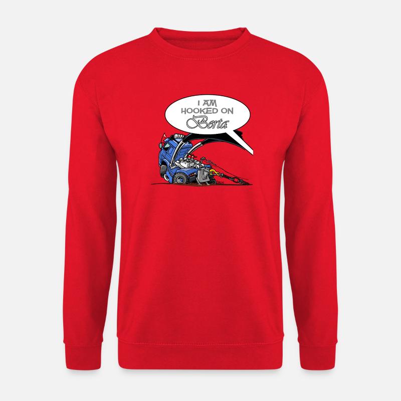 HookedOnBERTA - Unisex Pullover - Rot
