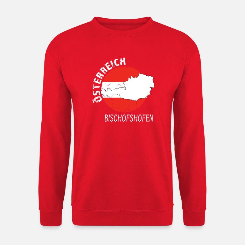 Bischofshofen - Unisex Sweatshirt - red