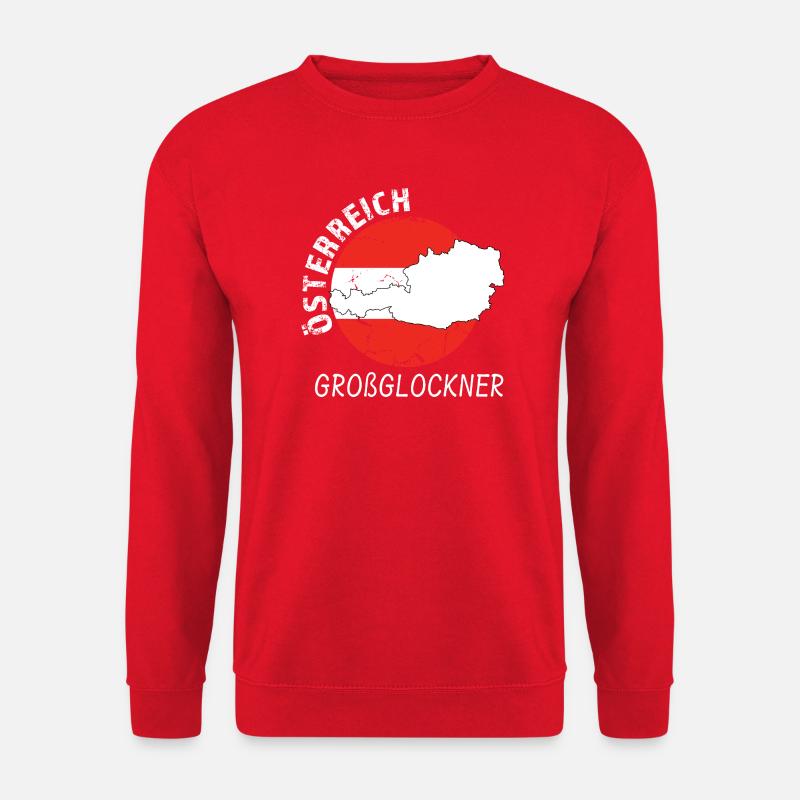 Großglockner - Unisex Pullover - Rot