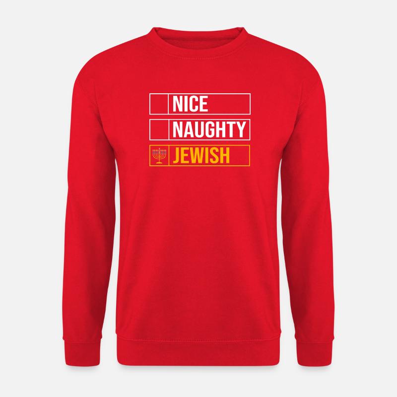 Hanoukka Hanoukka Hanoukka - Sweat-shirt Unisexe - rouge