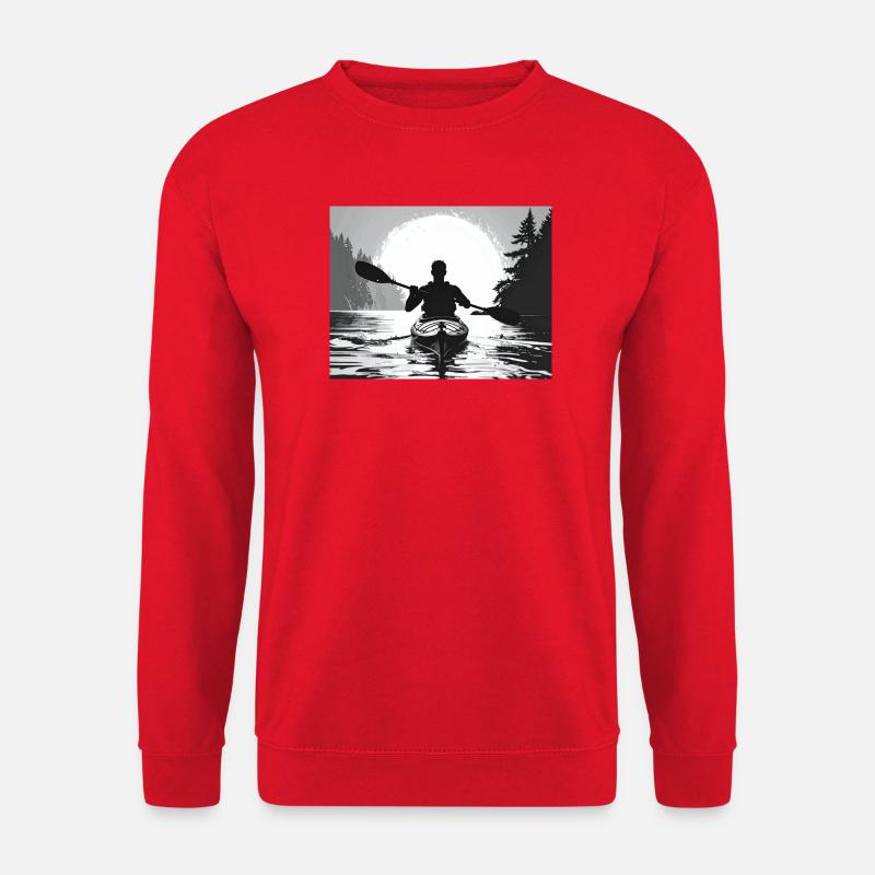 Kajak Natur  - Unisex Pullover - Rot