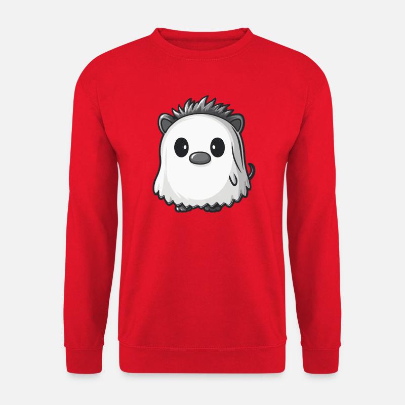 Igel Halloween Geist - Unisex Pullover - Rot
