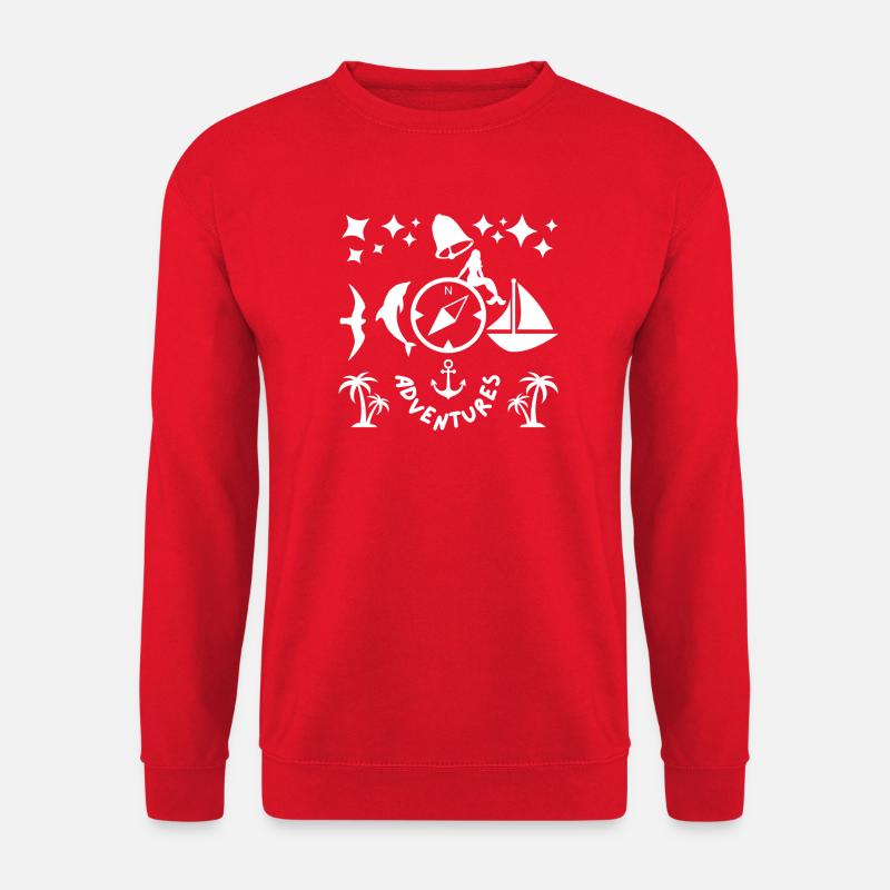 Abenteuer - Unisex Pullover - Rot