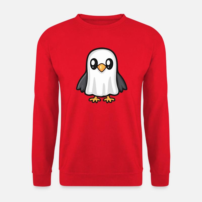 Adler Halloween Geist Vogel - Unisex Pullover - Rot