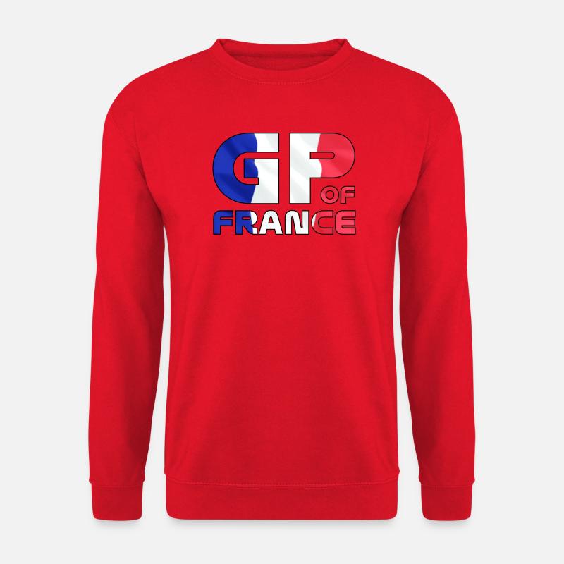 france_gp - Unisex Pullover - Rot