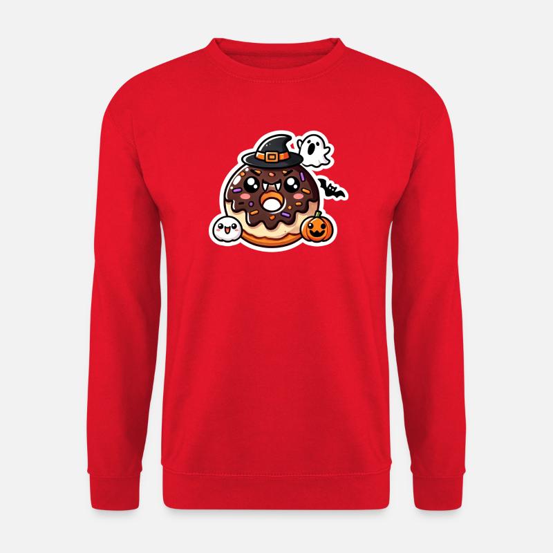 Halloween Donut - Unisex Pullover - Rot