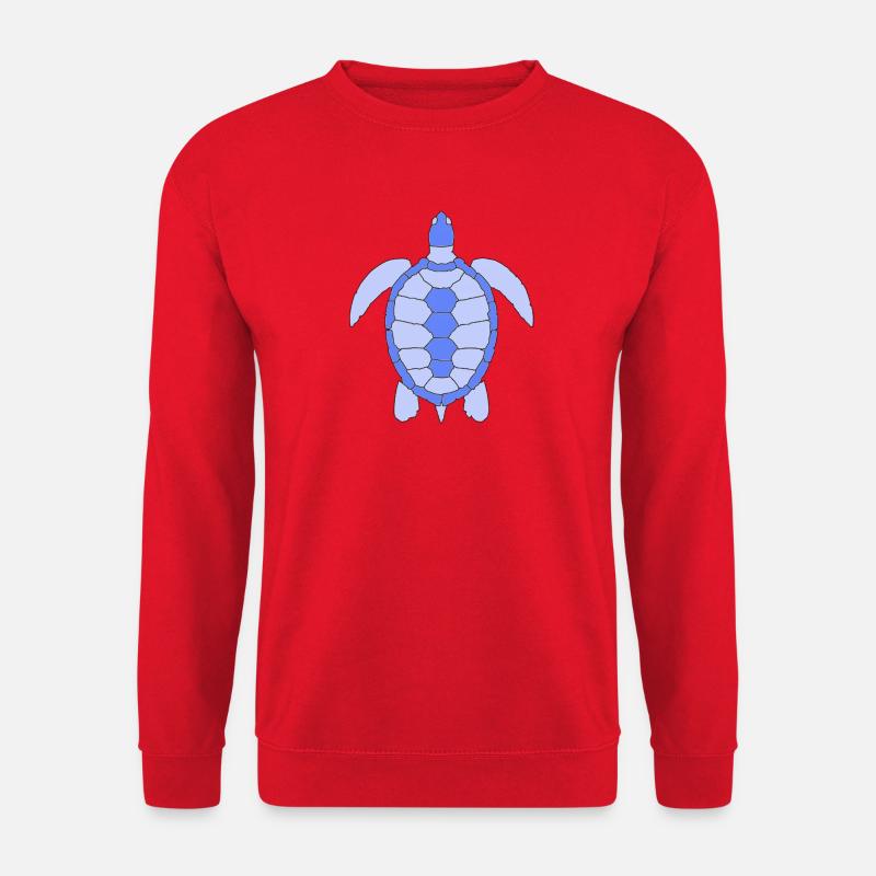 TURTLE - Unisex Pullover - Rot