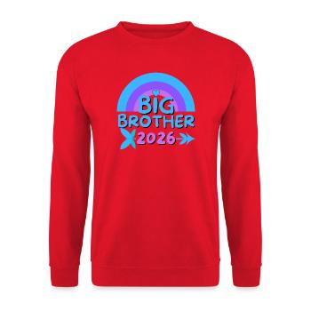 Big Brother 2026 – Future Big Brother - Unisex Sweatshirt - red - Front - Alina (178cm) & Michal (187cm)