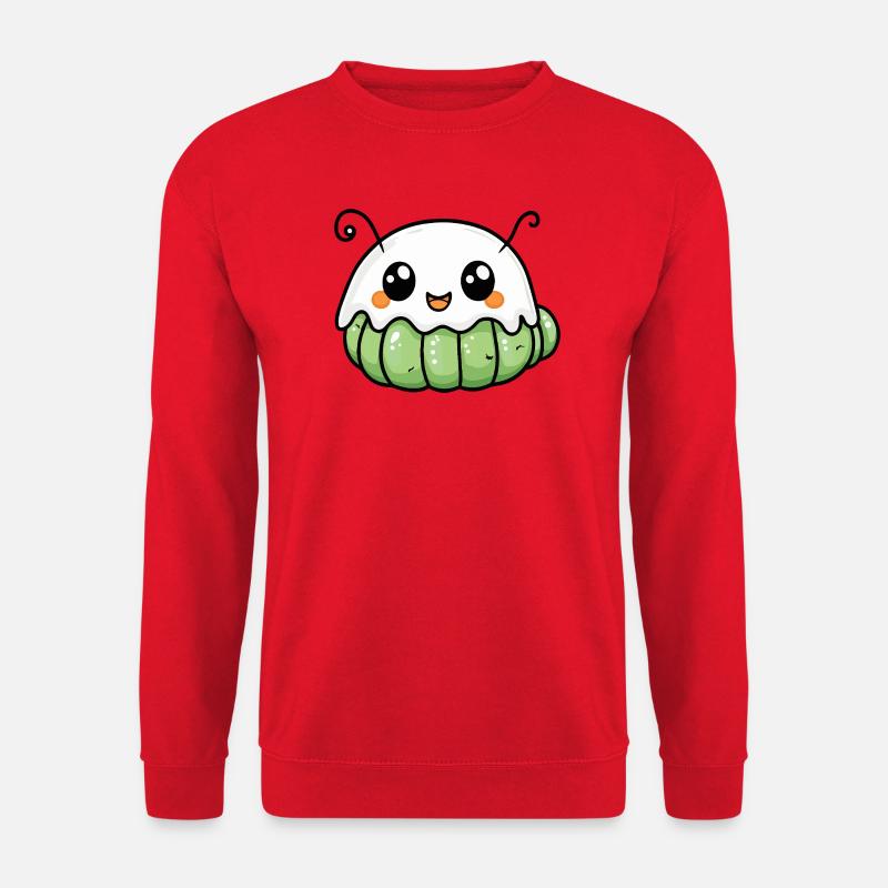 Wurm Halloween Geist - Unisex Pullover - Rot