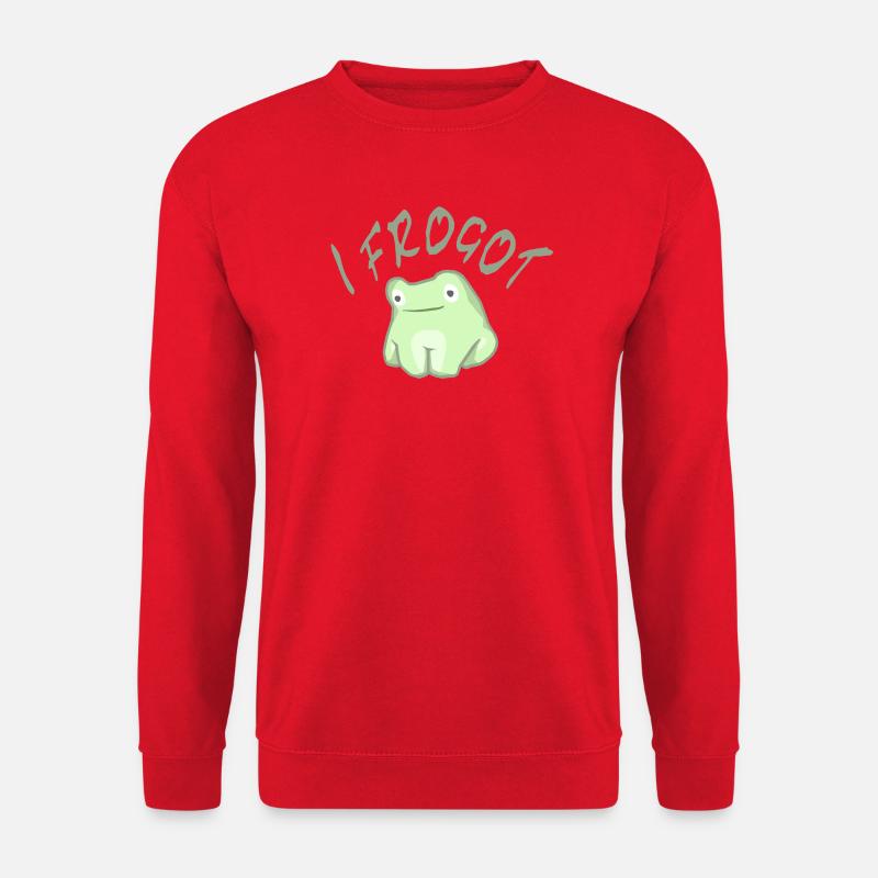 Frogot-Licht - Unisex Pullover - Rot