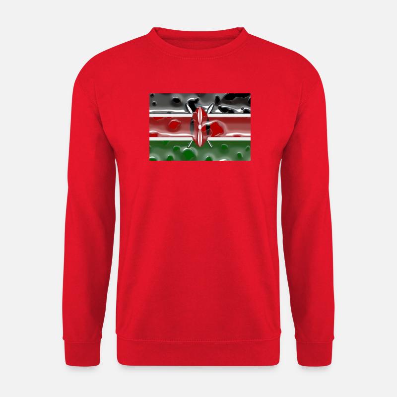 Kenia Kenia - Unisex Pullover - Rot