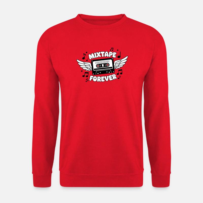 Mixtape Forever Wing Cassette - Unisex Sweatshirt - red