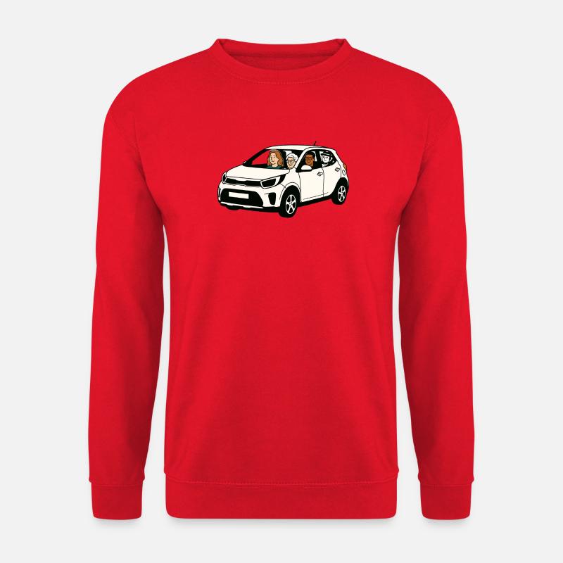 Oma Karin - Unisex Pullover - Rot