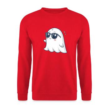 Fantôme chic lunettes soleil - Sweat-shirt Unisexe - rouge - Devant - Alina (178cm) & Michal (187cm)