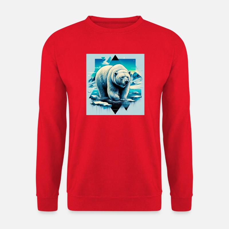 Eisbär - Unisex Pullover - Rot
