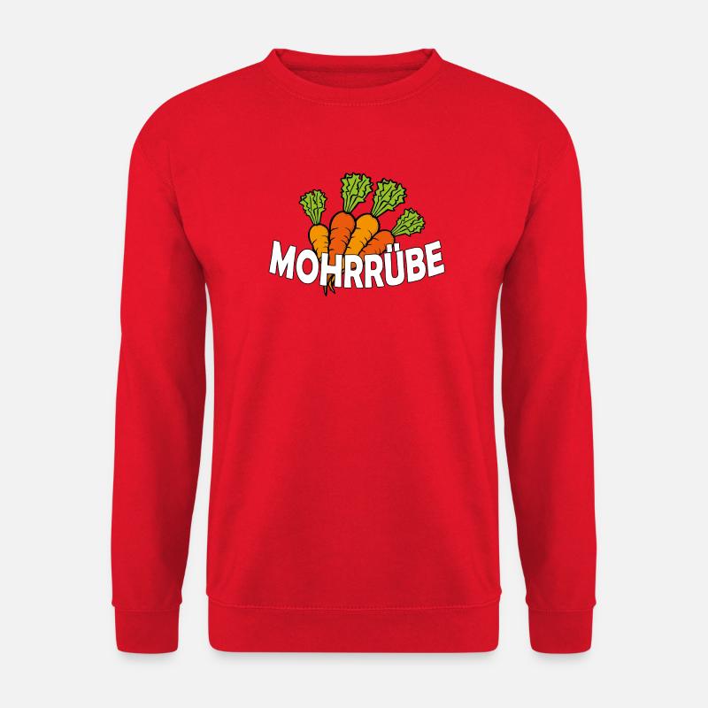 MOHRRÜBE - Unisex Pullover - Rot