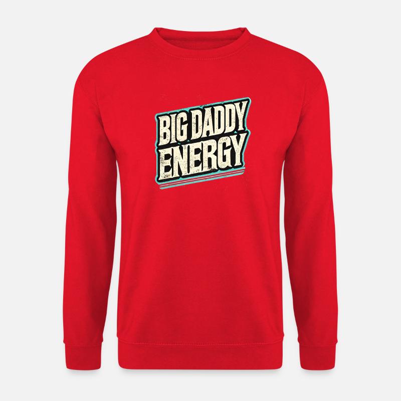 Big Dad Energie Retro - Unisex Pullover - Rot