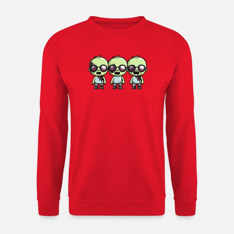 Zombies Halloween - Unisex Pullover - Rot