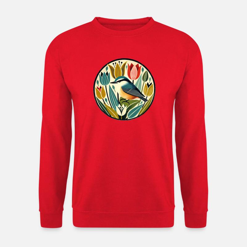 Nuthatch - Unisex Sweatshirt - red